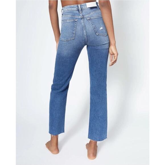 RE/DONE 70s Ultra High Rise Stove Pipe Jeans - Picture 16 of 16